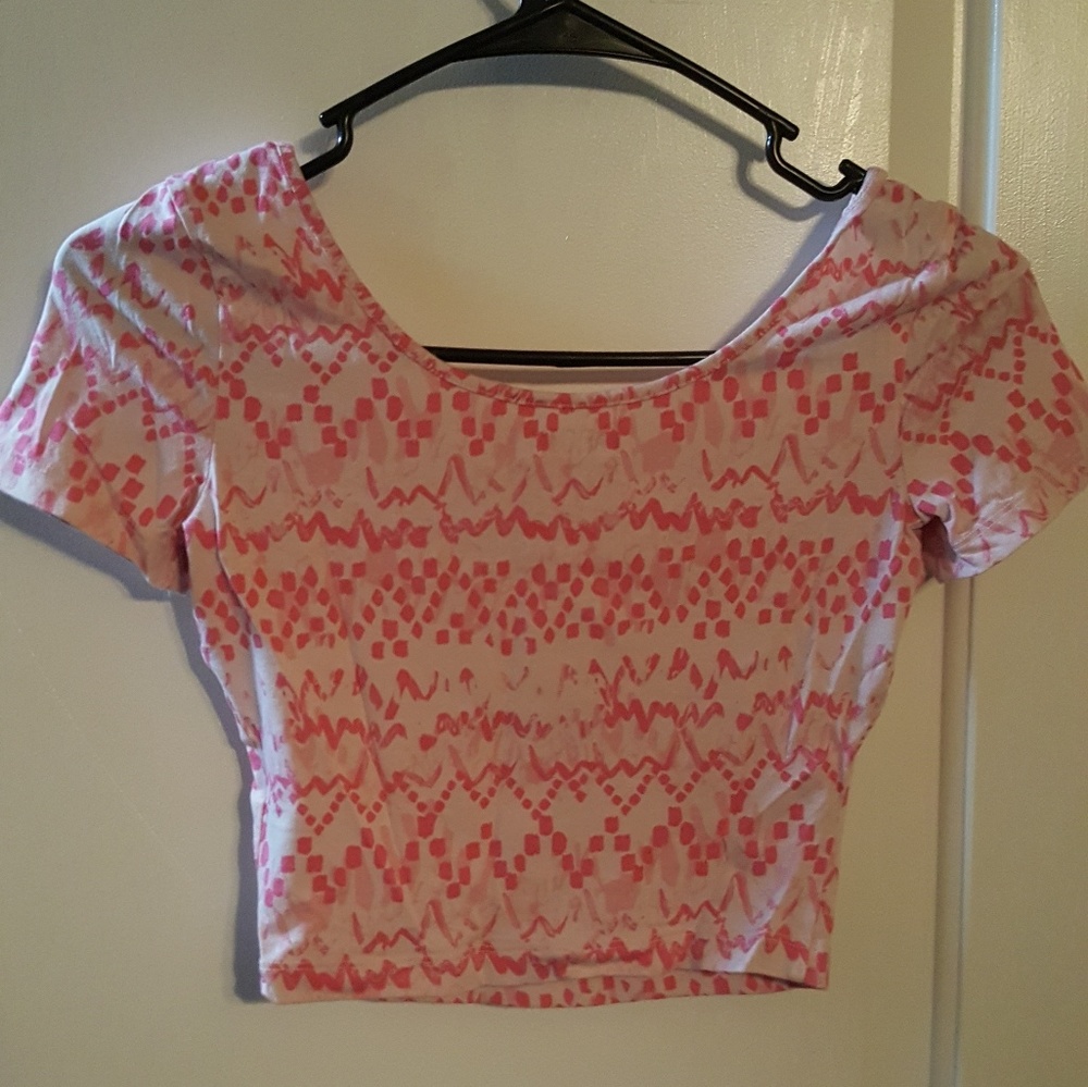 Pink Crop Top - Picture 3 of 3